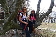 Monte Suchello (1541 m) da Aviatico (1080 m) il 13 aprile 2015  - FOTOGALLERY